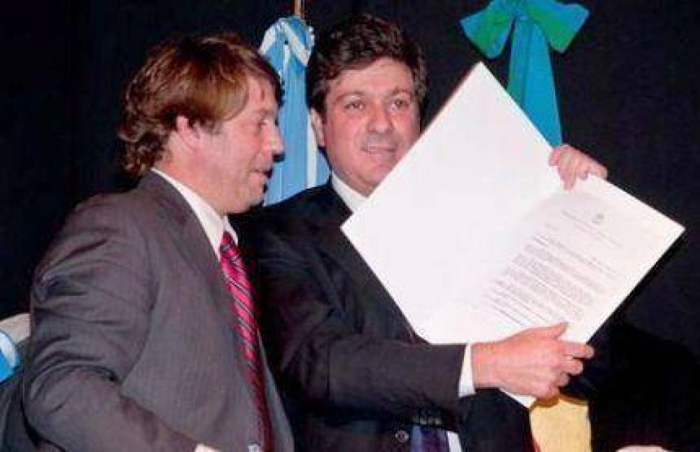El concejal Diego Garciarena, que se afianza como �Candidato�, en el acto de Marioto