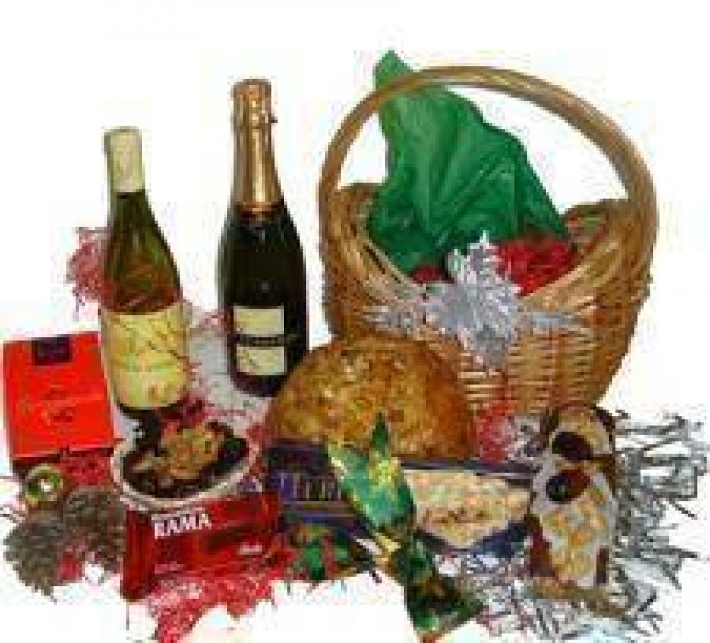 Canasta navide�a y regalos hasta un 30% m�s caros