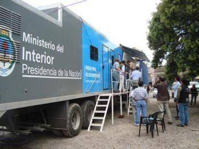 Llega a Bol�var la unidad m�vil de documentaci�n