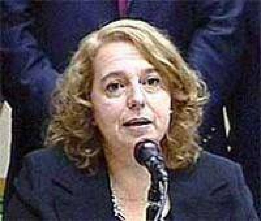 Para el Sur solo pol�tica represiva, dijo Silvana Giudici