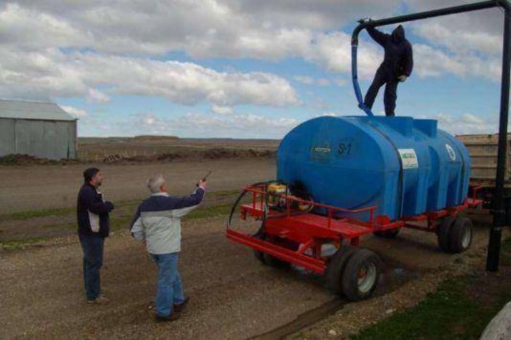 Se encuentra operativo el sistema de agua cruda para el riego de espacios verdes