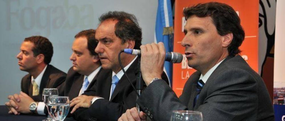 Desde San Miguel, Scioli dio otro mensaje a alcaldes �d�scolos� del G8
