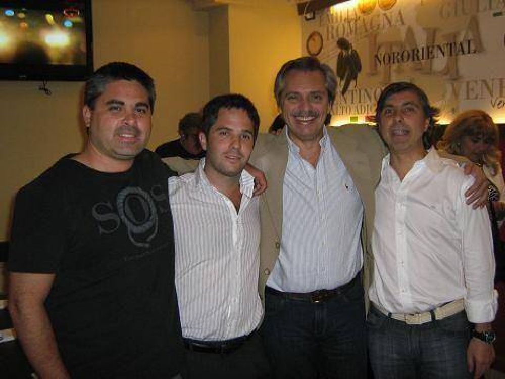 Alberto Fern�ndez reuni� a sus referentes en La Plata