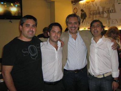 Alberto Fern�ndez reuni� a sus referentes en La Plata
