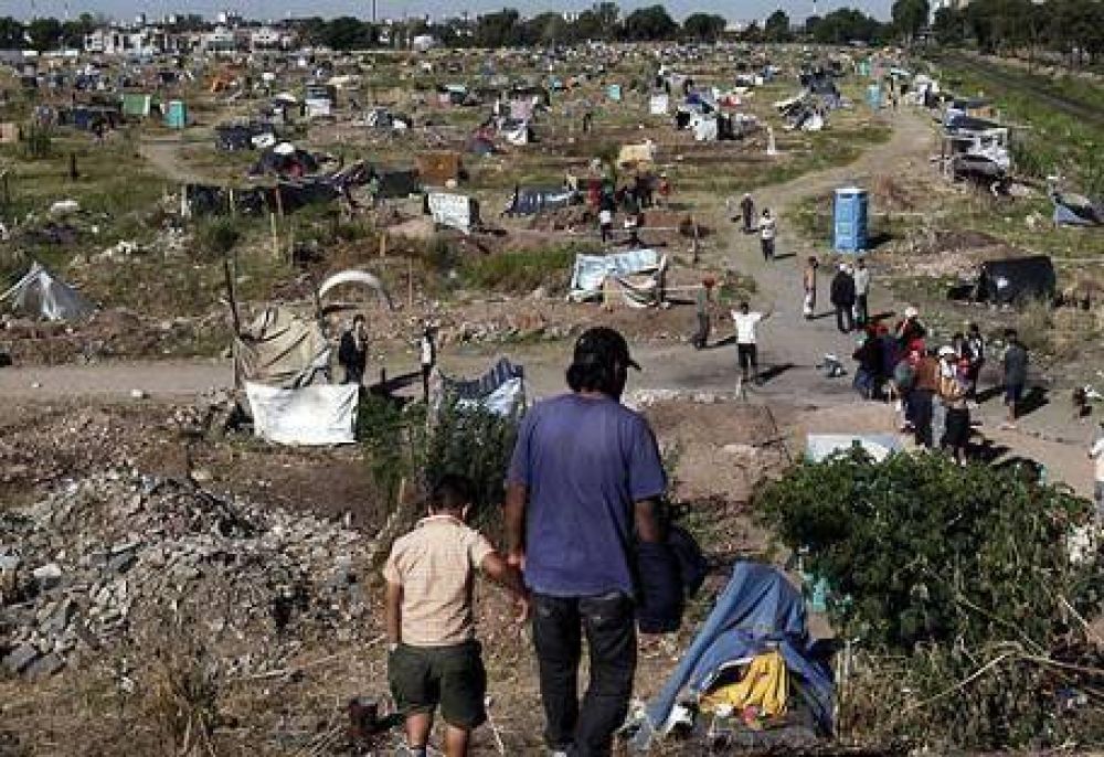 El Parque Indoamericano ya es una ciudad: tiene 13.333 ocupantes