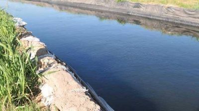 Sigue el deterioro del canal Los Molinos