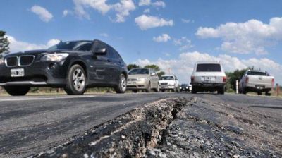 La ruta 9 sur est� destruida, pero se aliviar� desde hoy