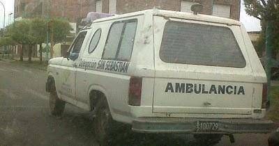 Queja por una ambulancia municipal que est� sin repatentar