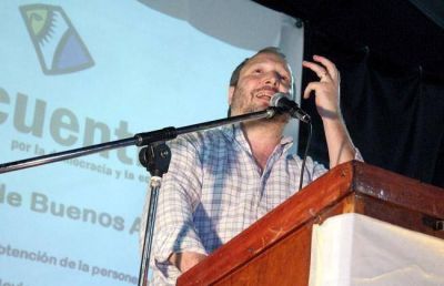 Mart�n Sabbatella en Mar del Plata