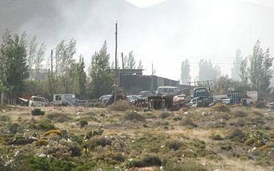 Incendio de basura contamina zona norte
