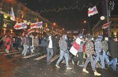 Voto y protesta en Bielorrusia