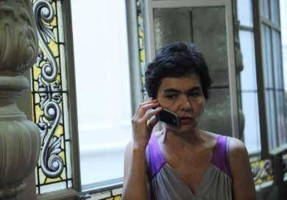 Mar�a Eugenia Estenssoro candidata por la Coalici�n C�vica