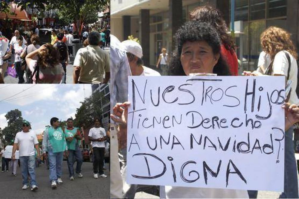 Calor, protestas y fiebre de consumo en el microcentro tucumano