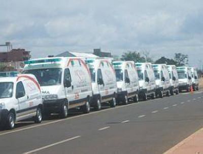 Salud P�blica incorpora 15 ambulancias nuevas a la red sanitaria misionera 