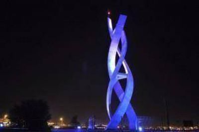 En Jujuy, el monumento del Bicentenario, encendi� sus luces