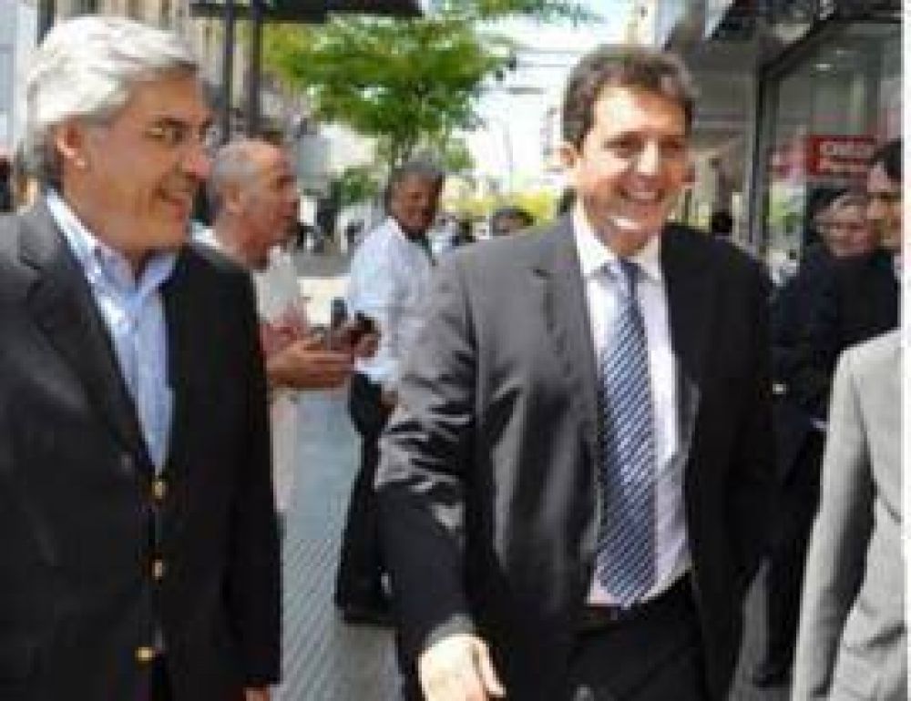 General Villegas Alegre inaugur� el Centro de Monitoreo de seguridad junto a Sergio Massa