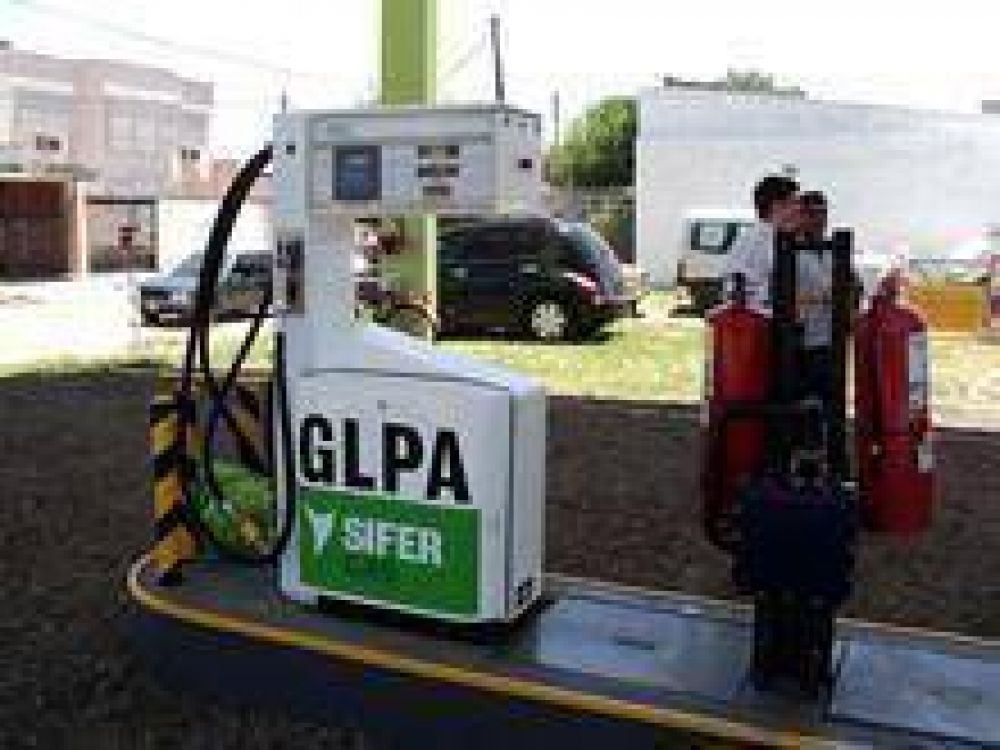 Capital, con el primer surtidor de GLP