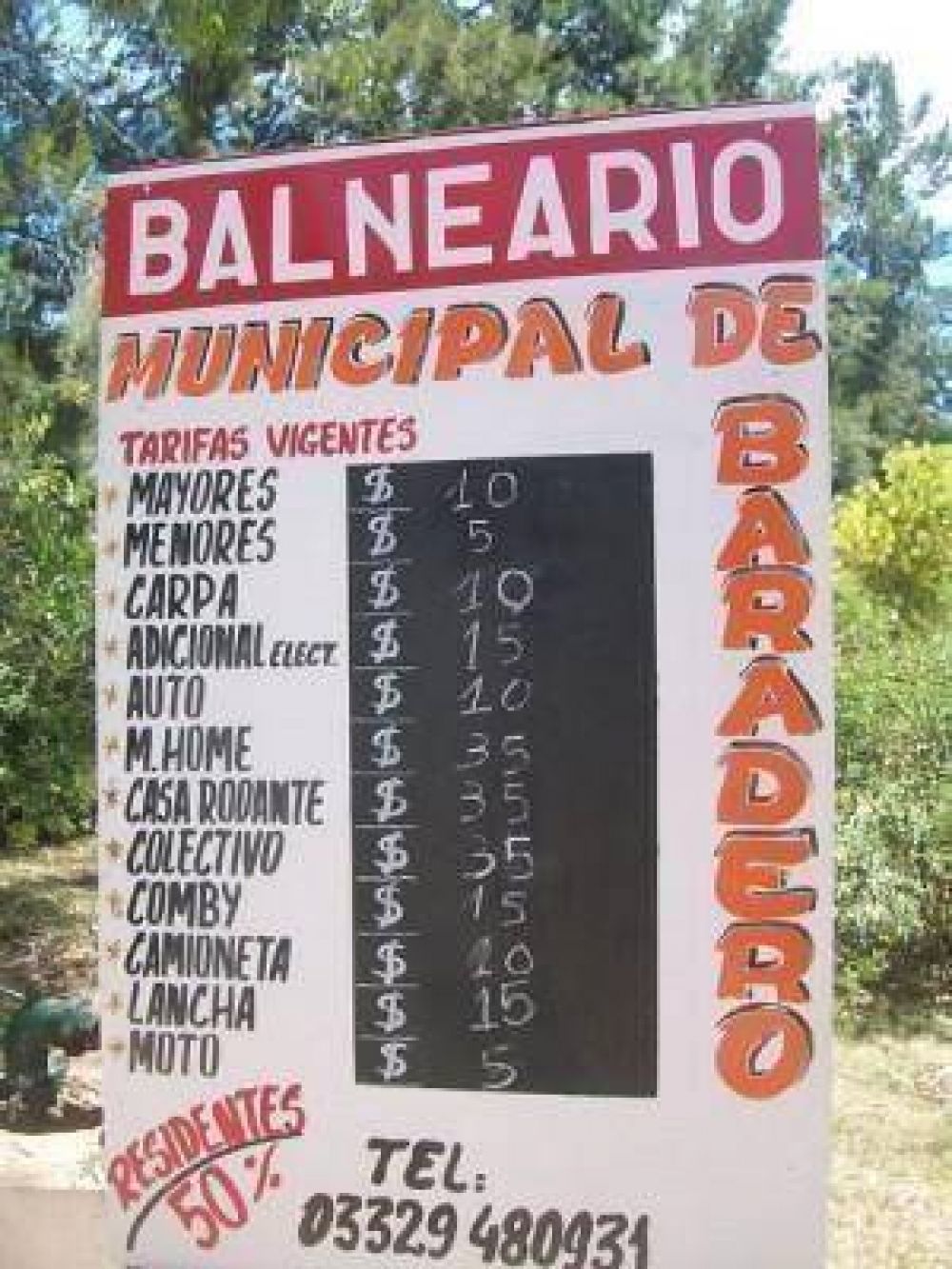Balneario municipal: Trabajo a toda maquina