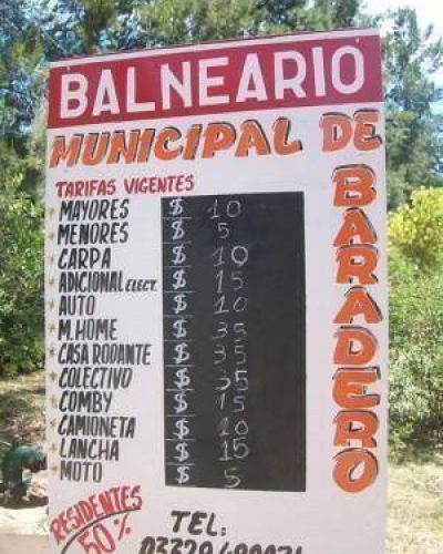 Balneario municipal: Trabajo a toda maquina