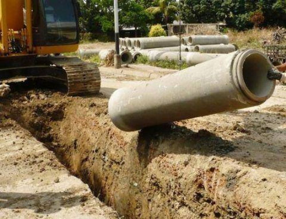 Aporte de lSPAR Obras de cloacas para El Socorro y Acevedo
