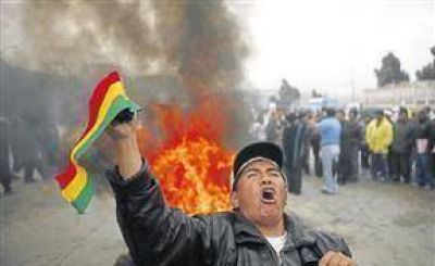 Se agrava la tensi�n social en Bolivia