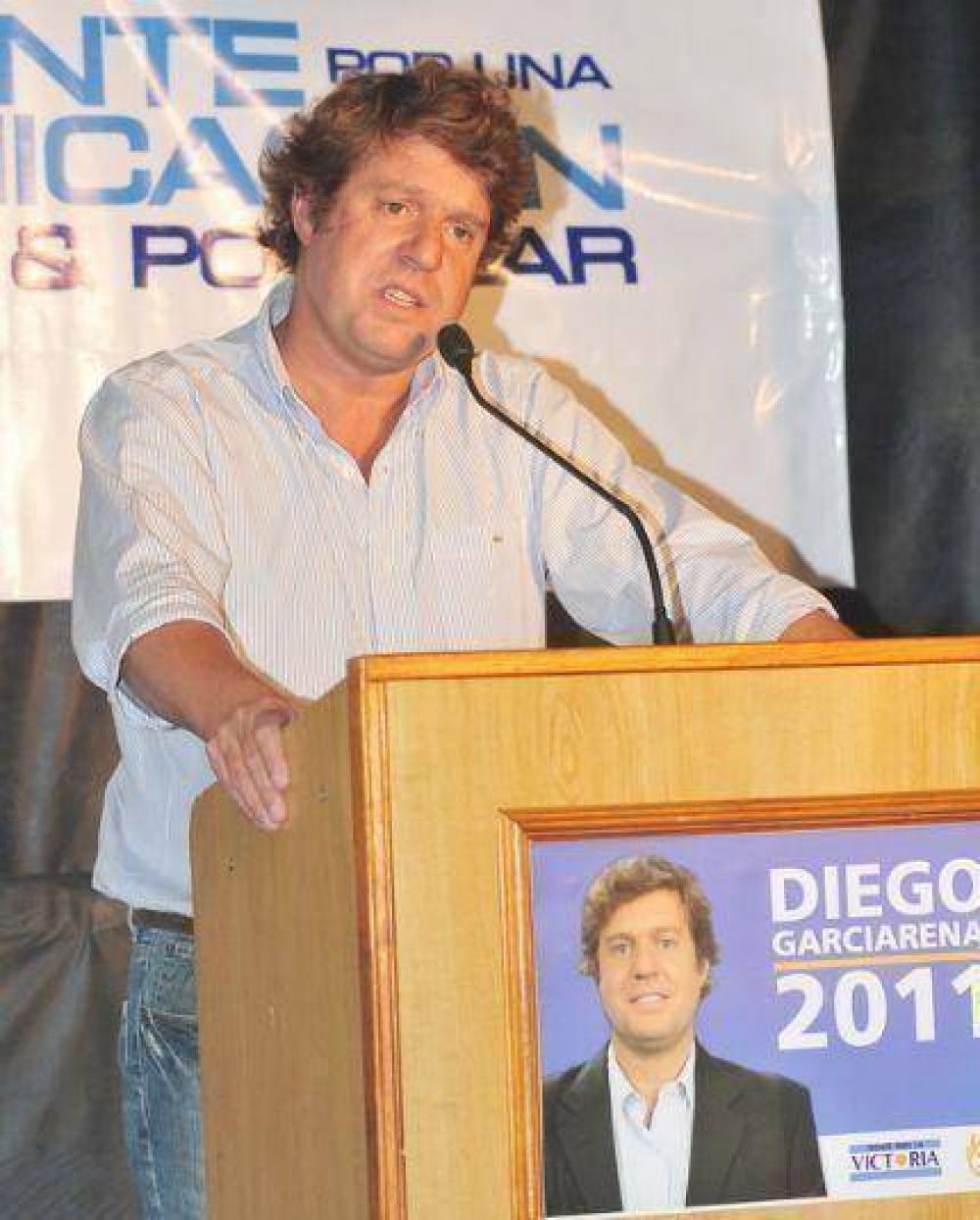 Presentaron a �Garciarena 2011�, pero no especificaron para qu� cargo�