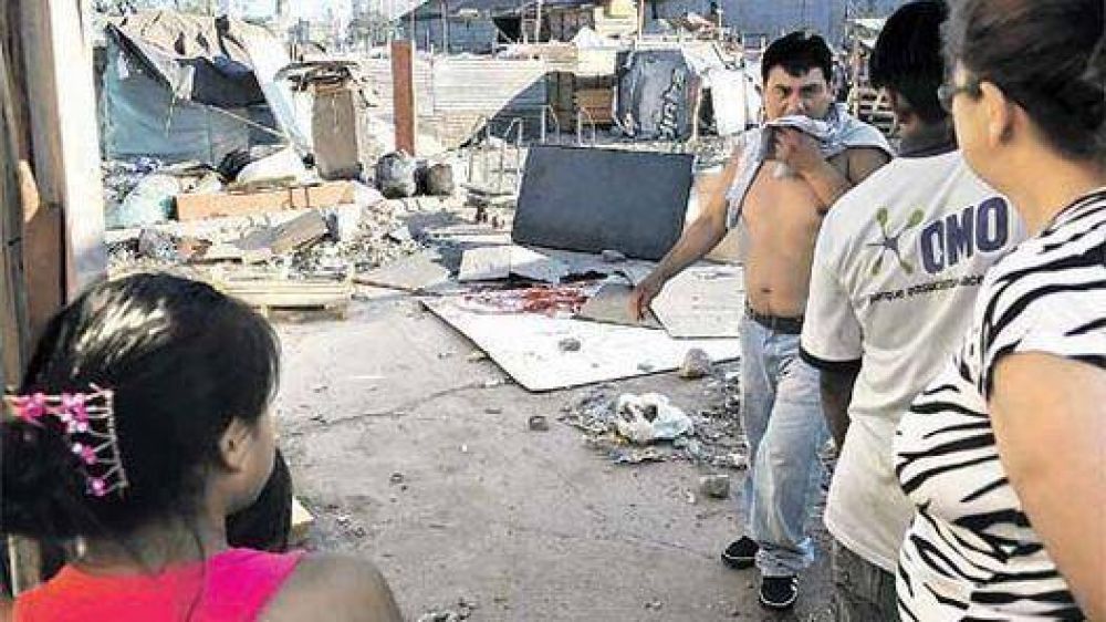Un muerto en una discusi�n por tierras ocupadas en Retiro