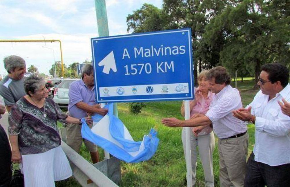 Mar del Plata, a 1570 kil�metros de Malvinas