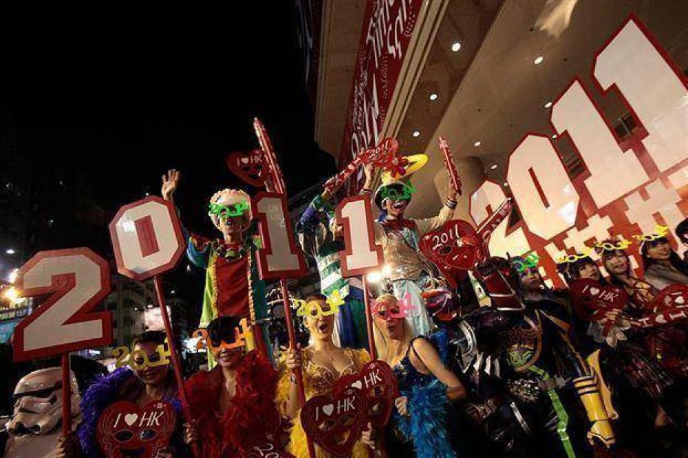 El mundo ya recibe el 2011