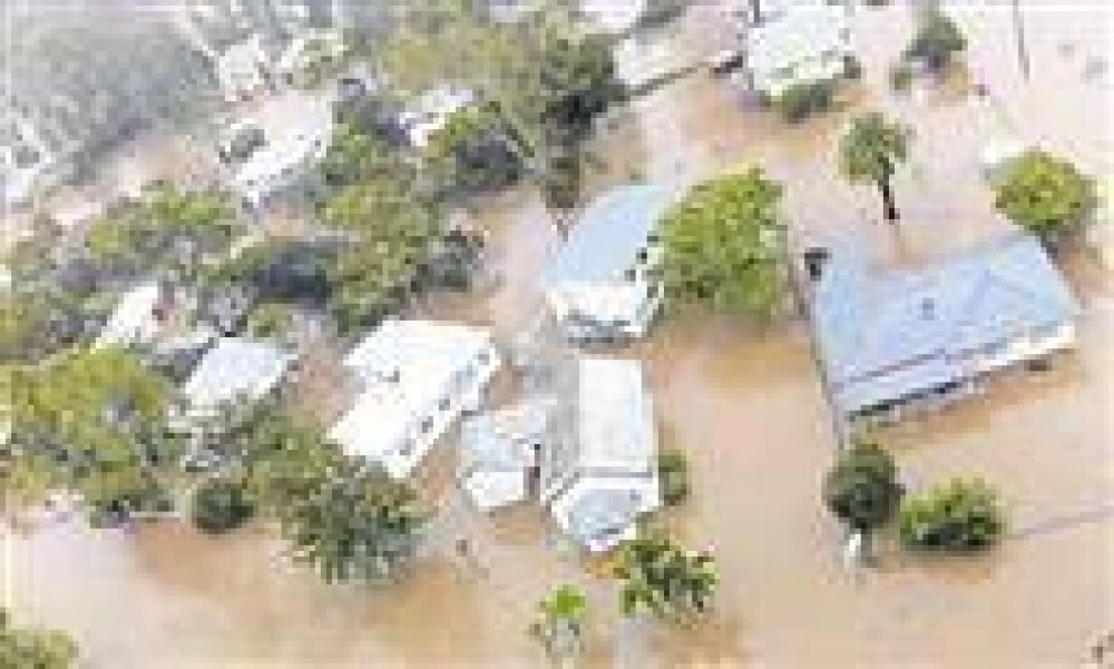 Australia sufre las peores inundaciones en medio siglo