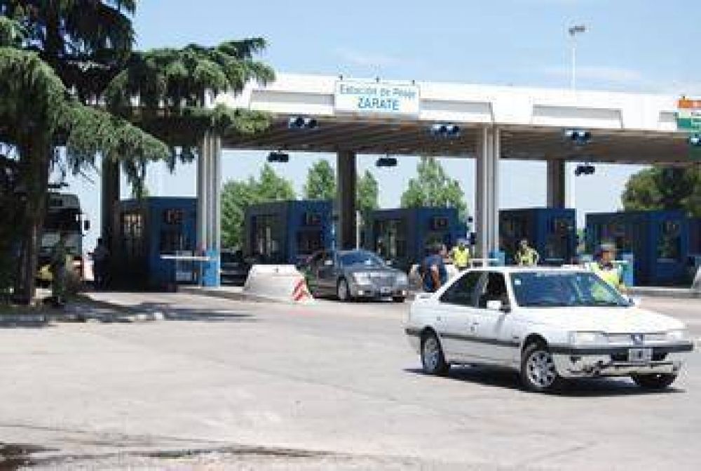 Suben todas las categor�as Vacaciones m�s caras: subi� el peaje del Puente Brazo Largo