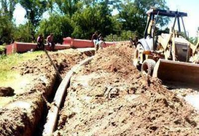 Lleg� dinero y se contin�an obras. 