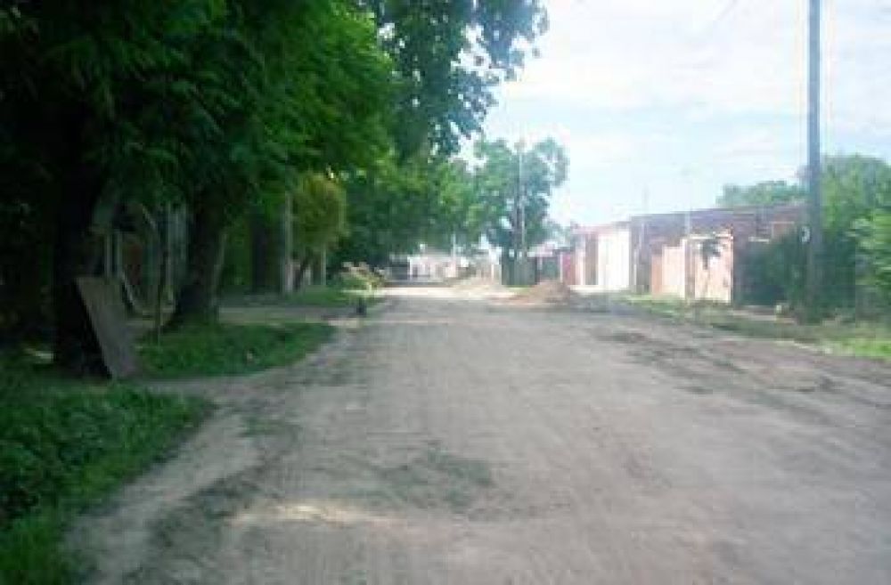 Entoscado en los barrios Arrancaron con el preparado