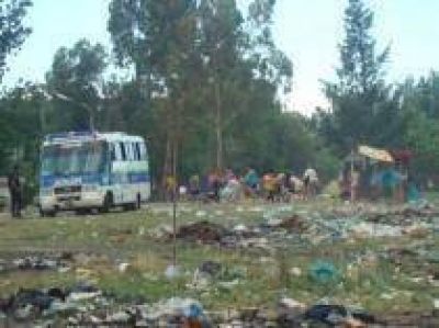 Aseguran que no recibieron notificaci�n judicial de desalojo D�a 24: Los asentados del Tri�ngulo esperan una promesa municipal para retirarse