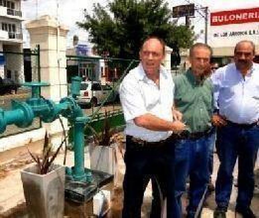 Carignani recorri� Obras Sanitarias