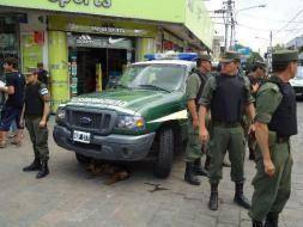 Florencio Varela: Gendarmer�a patrulla las zonas conflictivas