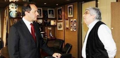 Moyano dijo que con Scioli no se "habl� de listas" electorales