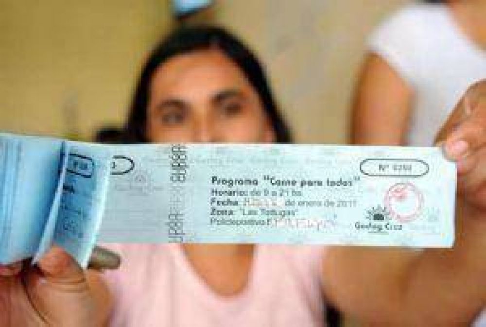 "Carne para Todos": ya se entregaron los tickets