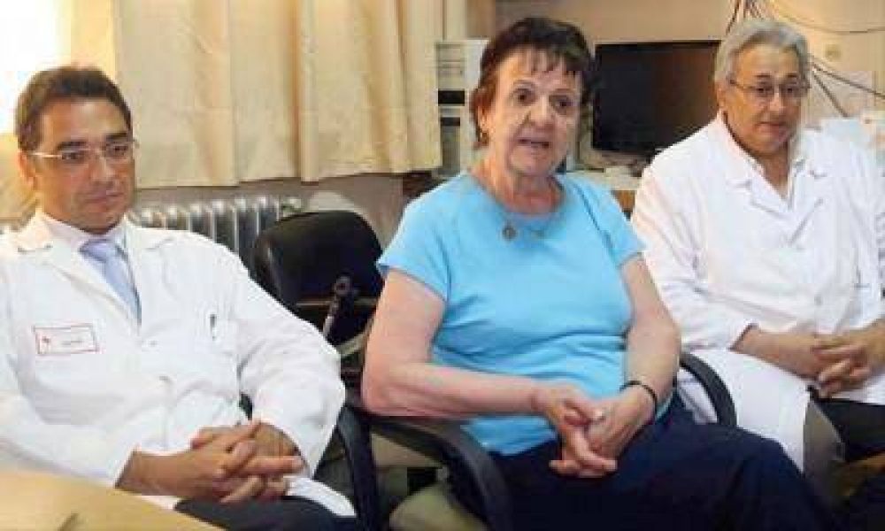 La primera trasplant�loga de Mendoza a�n trabaja en el Central
