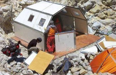Inauguraron un refugio para emergencias en el Aconcagua ubicado a 6.000 metros de altura