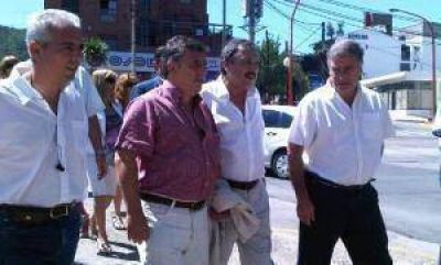 Ricardo Alfons�n pase� por Carlos Paz