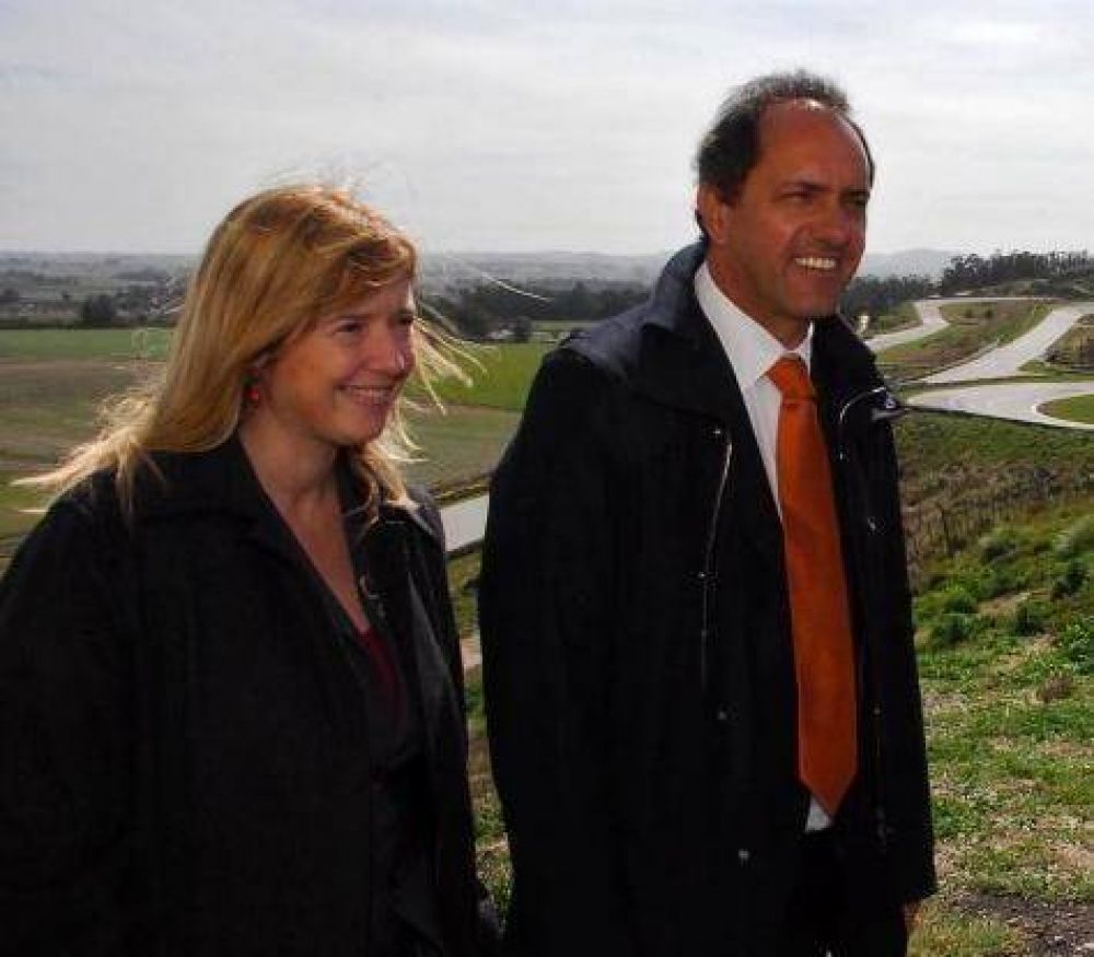 Cuenca del R�o Salado: Scioli celebr� el anuncio de la Presidenta de una �obra hist�rica�