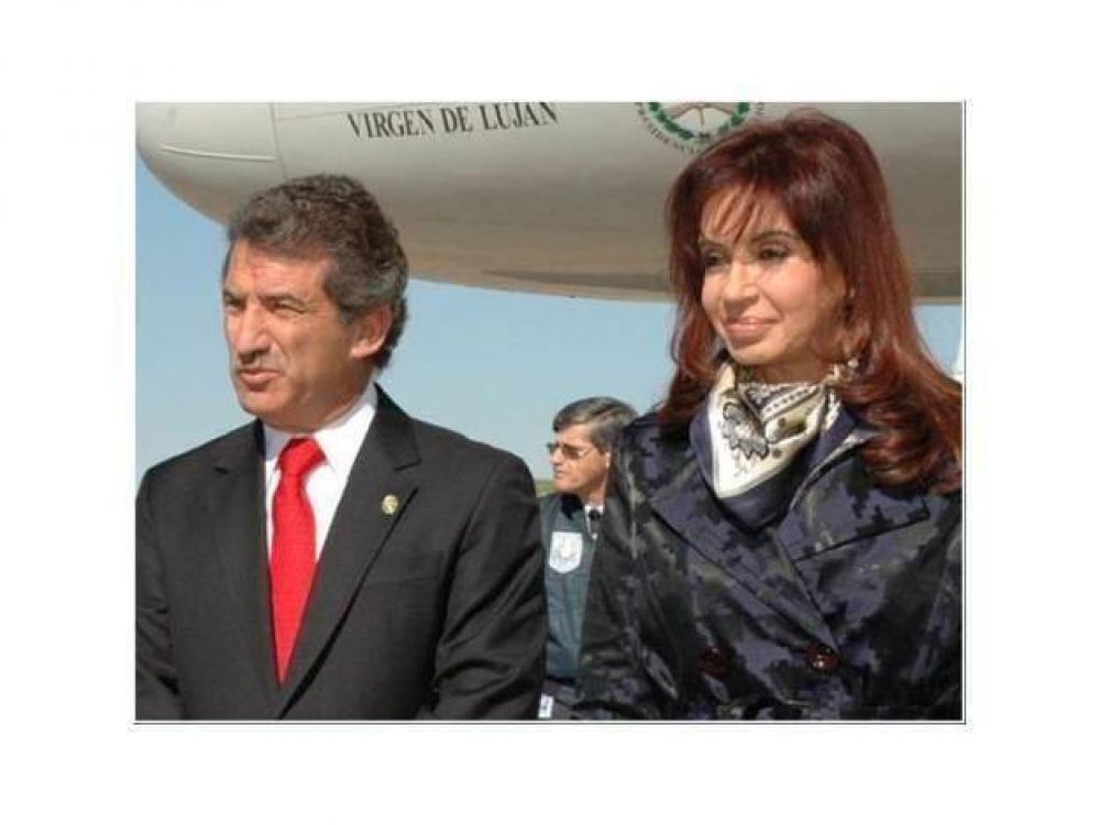 Urribarri recorre tres pa�ses junto a Cristina