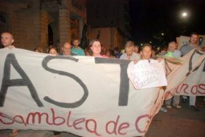Con la participaci�n del gobierno local, se realiz� una nueva marcha para repudiar la pol�tica ambiental del gobierno de Scioli