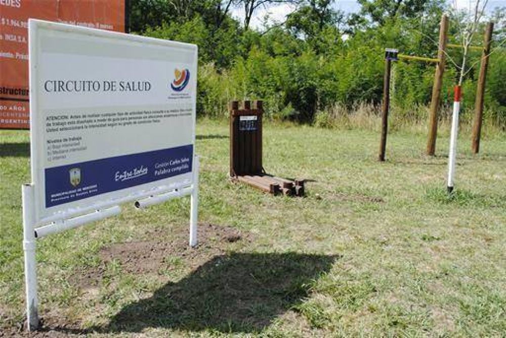 La Pista de Salud tiene sus seis estaciones