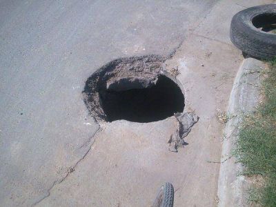 Peligro: C�mara cloacal, abierta
