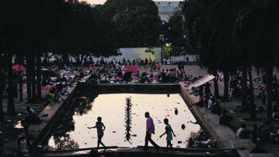 Una noche en el lugar m�s triste del continente, con el est�mago vac�o