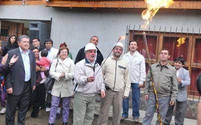 Das Neves habilit� obras de gas y agua en El Hoyo