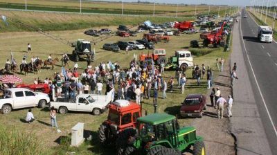 Adhesi�n provincial a la protesta del agro