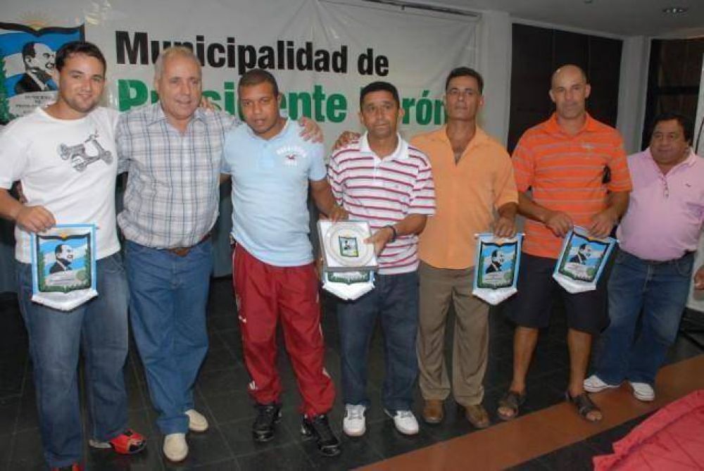 Presidente Per�n - Intercambio cultural y deportivo  DELEGACI�N BRASILERA VISIT� GUERNICA